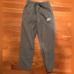 Nike grey youth sweatpants